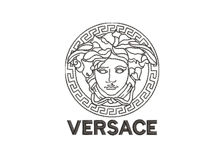 Versace logo Embroidery Designs - Embroidery Designs Packs