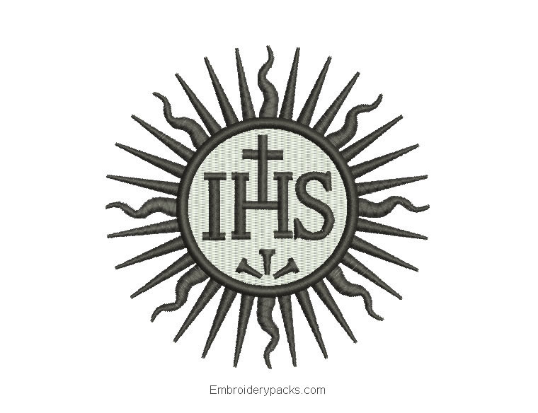 JHS Machine Embroidered Design