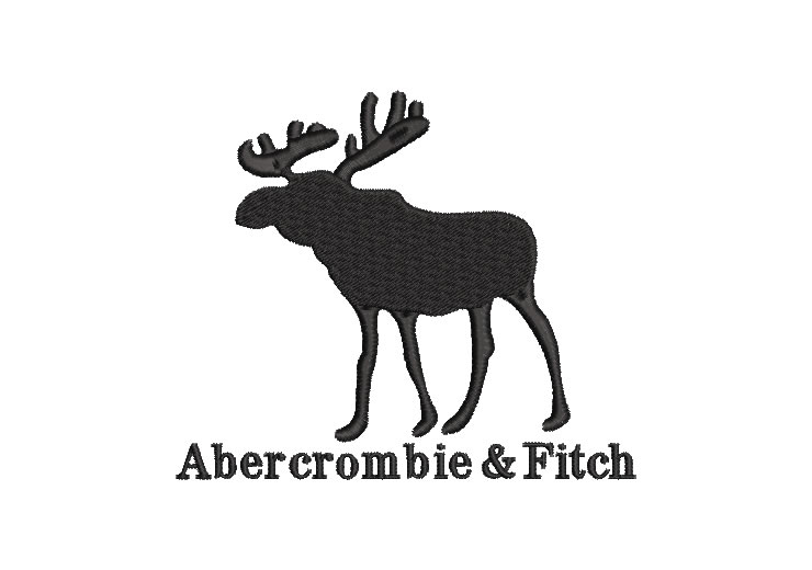 Abercrombie & Fitch Logo Embroidery Designs