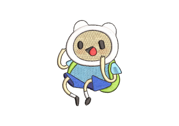 Adventure Time Character Embroidery Designs