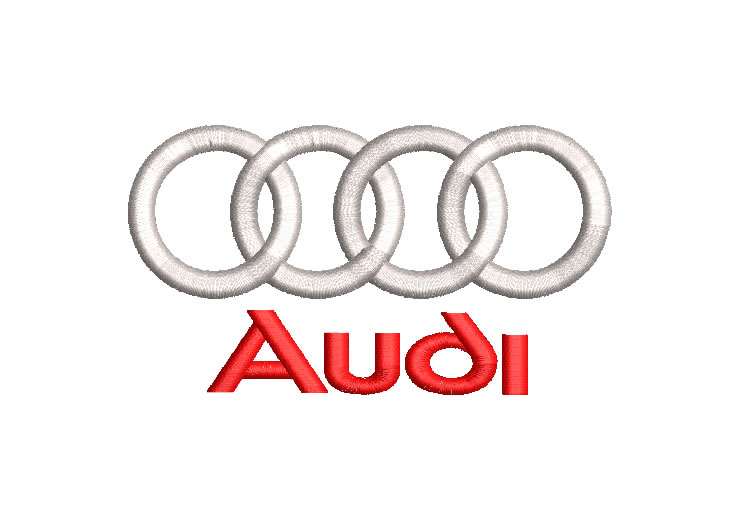 Audi Logo Embroidery Design