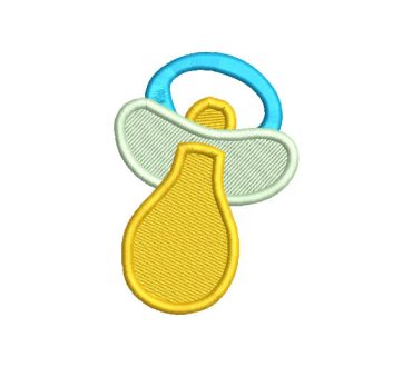 Baby Pacifier Embroidery Designs