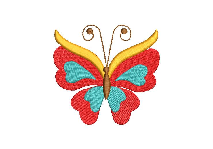 Butterfly Artistic Embroidery Designs