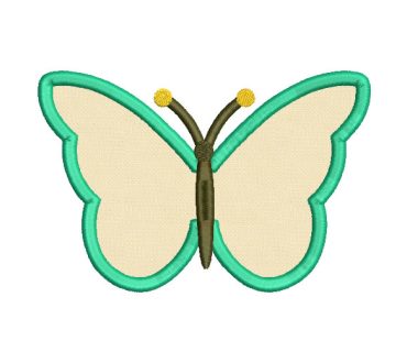 Butterfly with Applique Machine Embroidery Designs