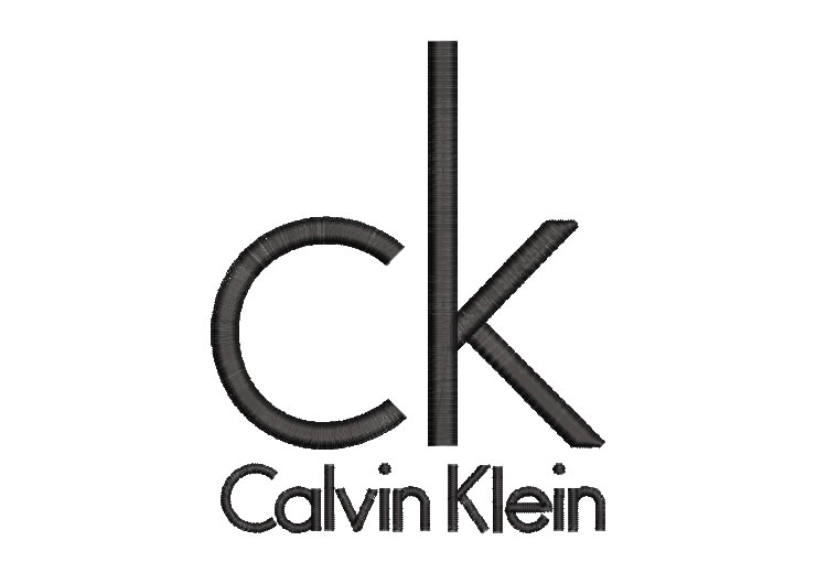 Calvin Klein Logo Embroidery Designs