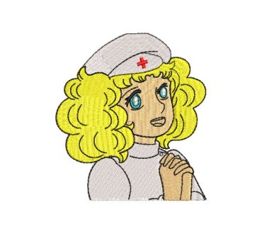 Candy Nurse Praying Embroidery Designs