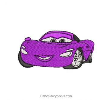 Cars Cars Ramone Embroidered Designs