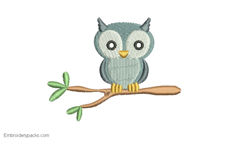 Child Owl Embroidery