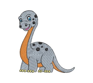 Children's Dinosaur Embroidery Designs