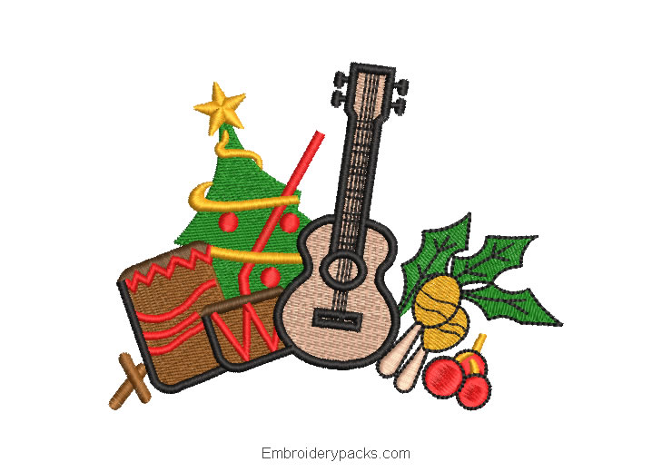 Christmas Gifts Machine Embroidery Designs
