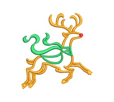 Christmas Reindeer Embroidery Designs