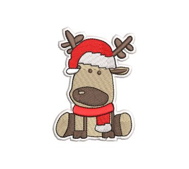 Christmas Reindeer Embroidery Designs