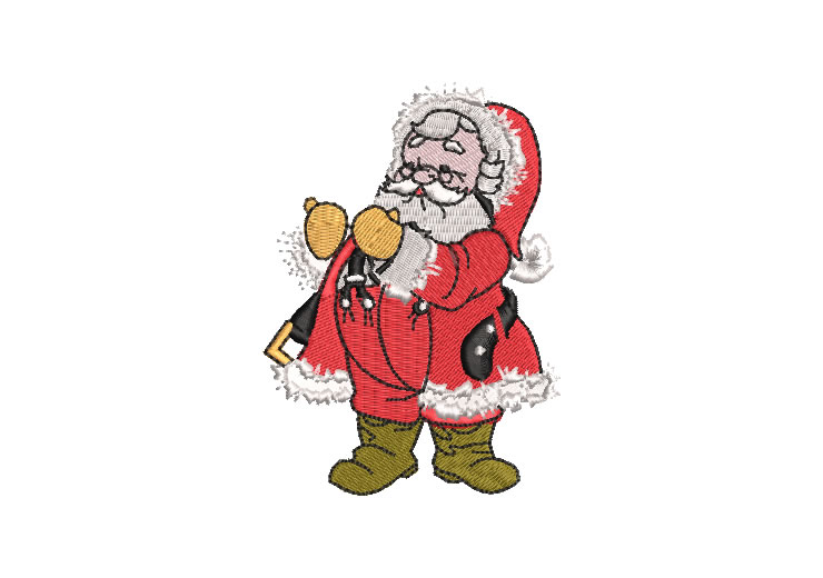 Christmas Santa Claus Embroidery Designs