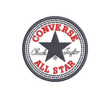 Converse Chuck Taylor All Star Logo Embroidery Designs