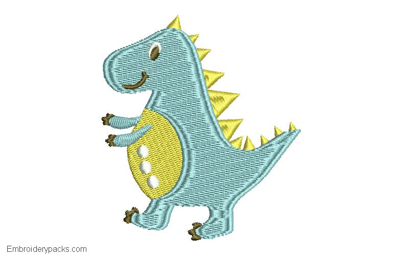 Design Dinosaur embroidery