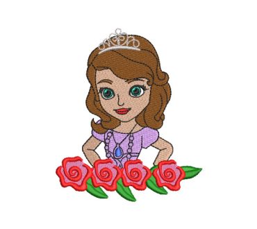 Disney Princess Sofia Embroidery Designs