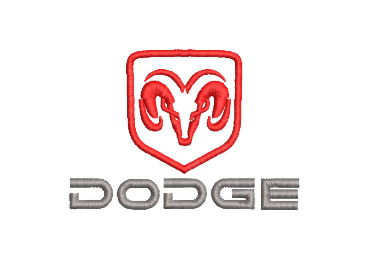 Dodge Logo Embroidery Designs