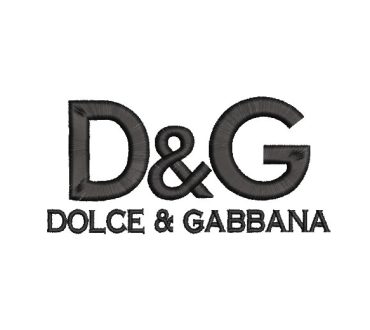 Dolce & Gabbana Logo Embroidery Designs