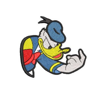 Donald Duck Sailor Embroidery Designs