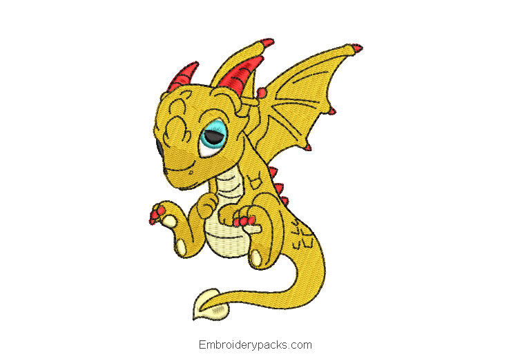 Dragon Embroidery Designs