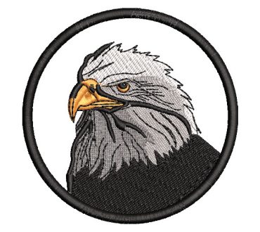 Eagle Face Embroidery Designs