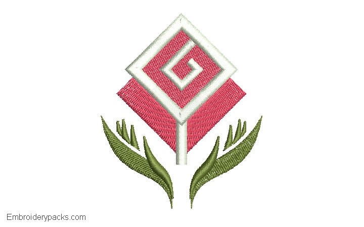 Embroidered Rose Logo 1