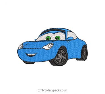 Embroidery Design Cars Cars The King