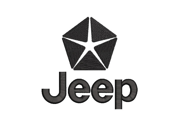 Embroidery Jeep Logo