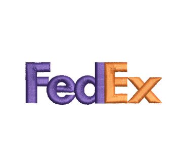 Fedex Logo Embroidery Designs