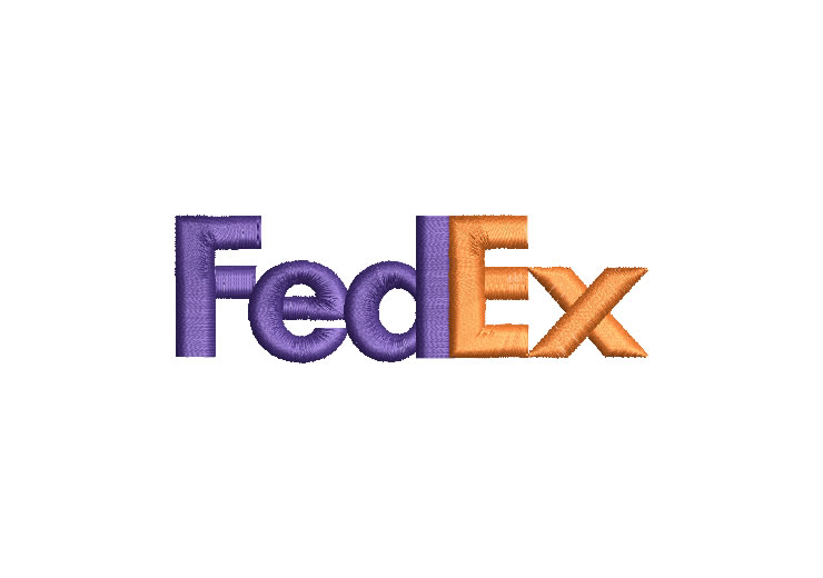 Fedex Logo Embroidery Designs