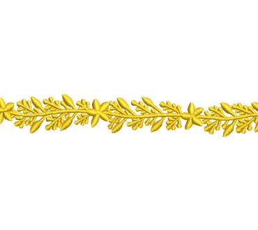 Floral Leaves for Mariachi Clothing, Charro Outfits Embroidery Designs