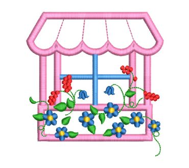 Flower Shop Embroidery Designs