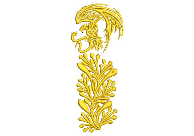 Flowers and Eagle for Mariachi Clothing, Charro Outfits Embroidery Designs