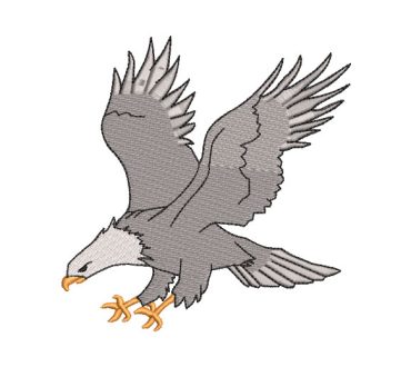 Flying Eagles Embroidery Designs