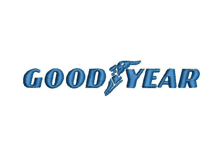 Goodyear Logo Embroidery Designs