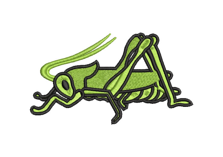 Grasshopper Embroidery Designs