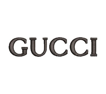 Gucci Letter Embroidery Designs