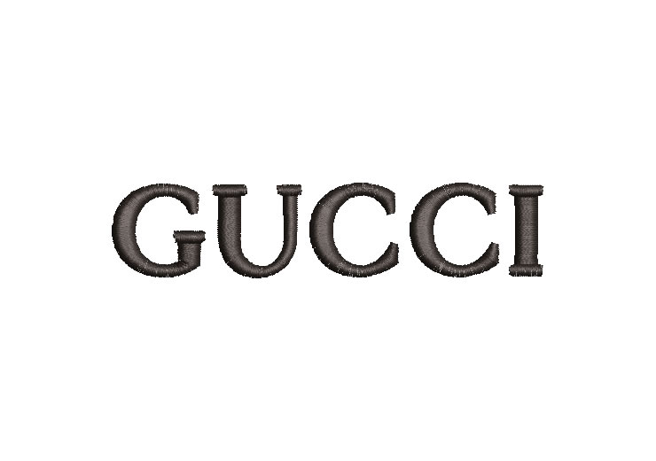 Gucci Letter Embroidery Designs - Embroidery Designs Packs