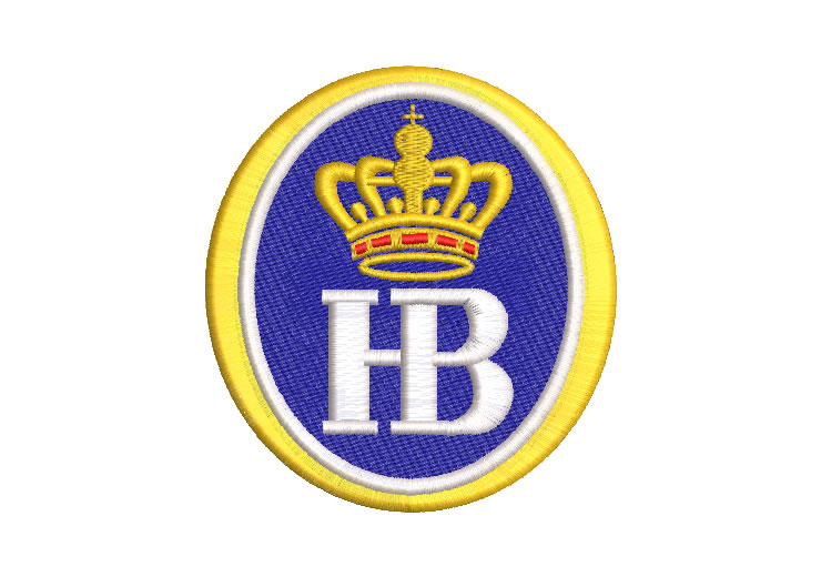 HB Beer Munich Logo Embroidery Designs