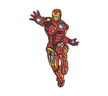 Iron Man Iron Man Superhero Embroidery Designs