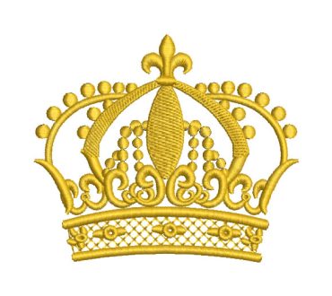 King's Crown Embroidery Designs