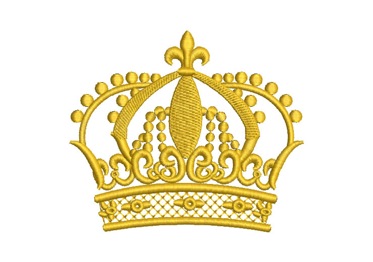 King's Crown Embroidery Designs