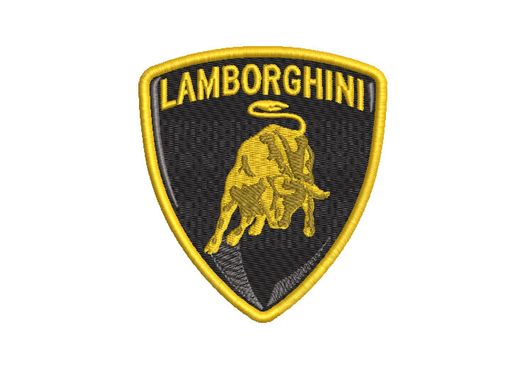 Lamborghini Logo Embroidery Designs