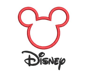 Letter Disney Mickey Mouse Embroidery Designs