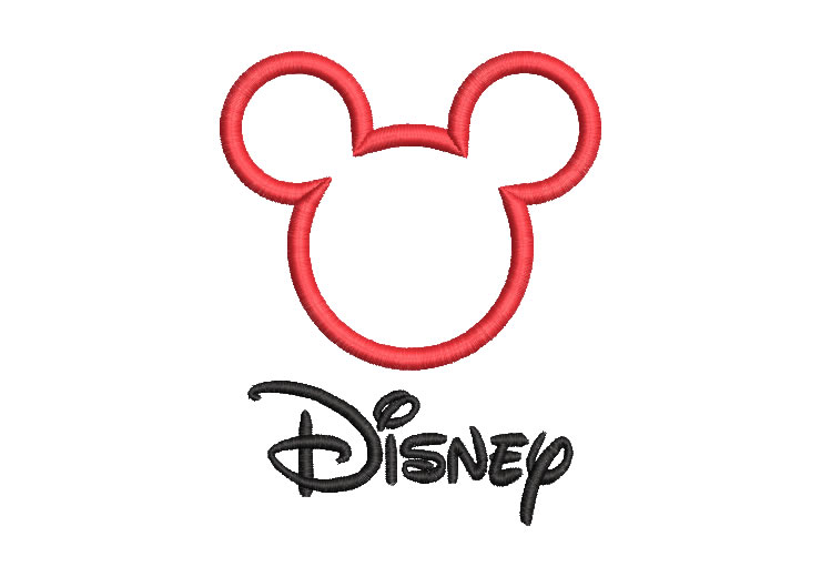 Letter Disney Mickey Mouse Embroidery Designs