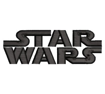 Letter Star Wars Embroidery Designs