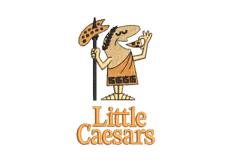 Little Caesars Pizza Embroidery Designs