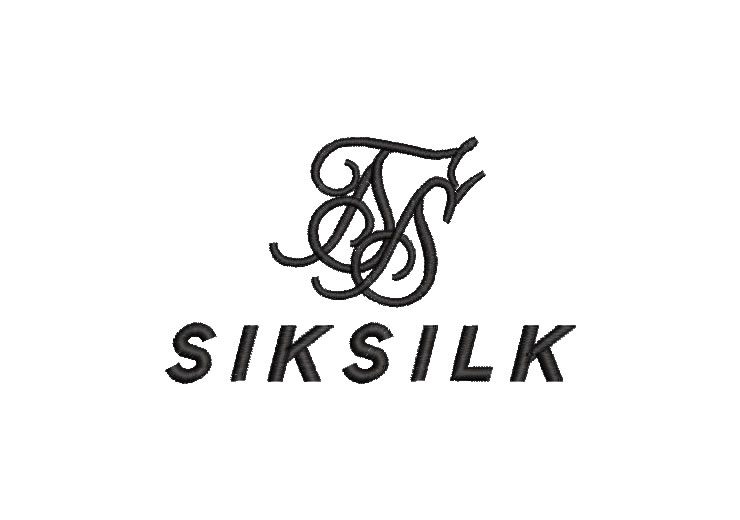 Logo Letter Siksilk Embroidery Designs