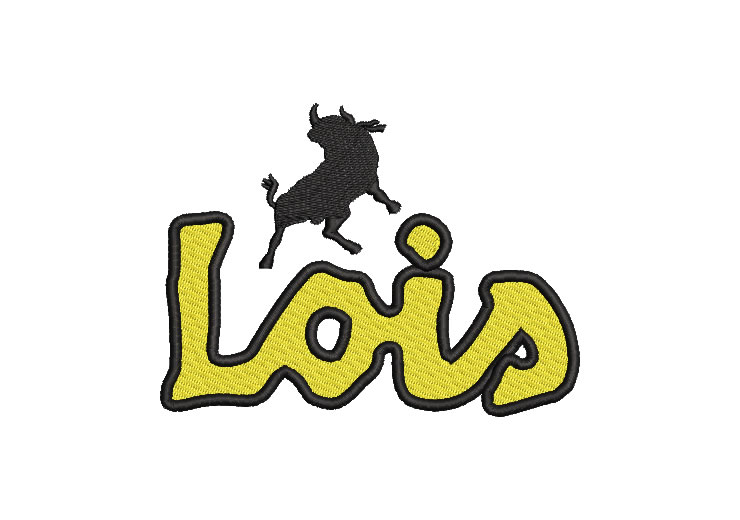 Lois Logo Embroidery Designs