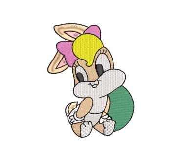 Lola Bunny Baby Embroidery Designs